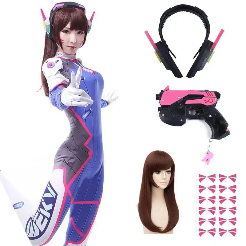Dva Cosplay Prop - Costume da Donna Anime D.Va, Tuta
