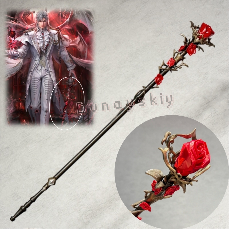 Bacchetta Sylus Staff Silver W - Cosplay Prop 3D Print Settings recensione e prezzo