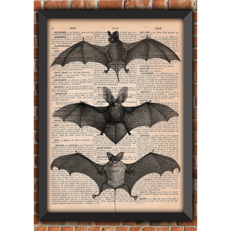 Stampa su Pagina di Dizionario - Cosplay Bat Prop recensione e prezzo